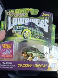 Low Rider car tuned 75 Chevy Impala