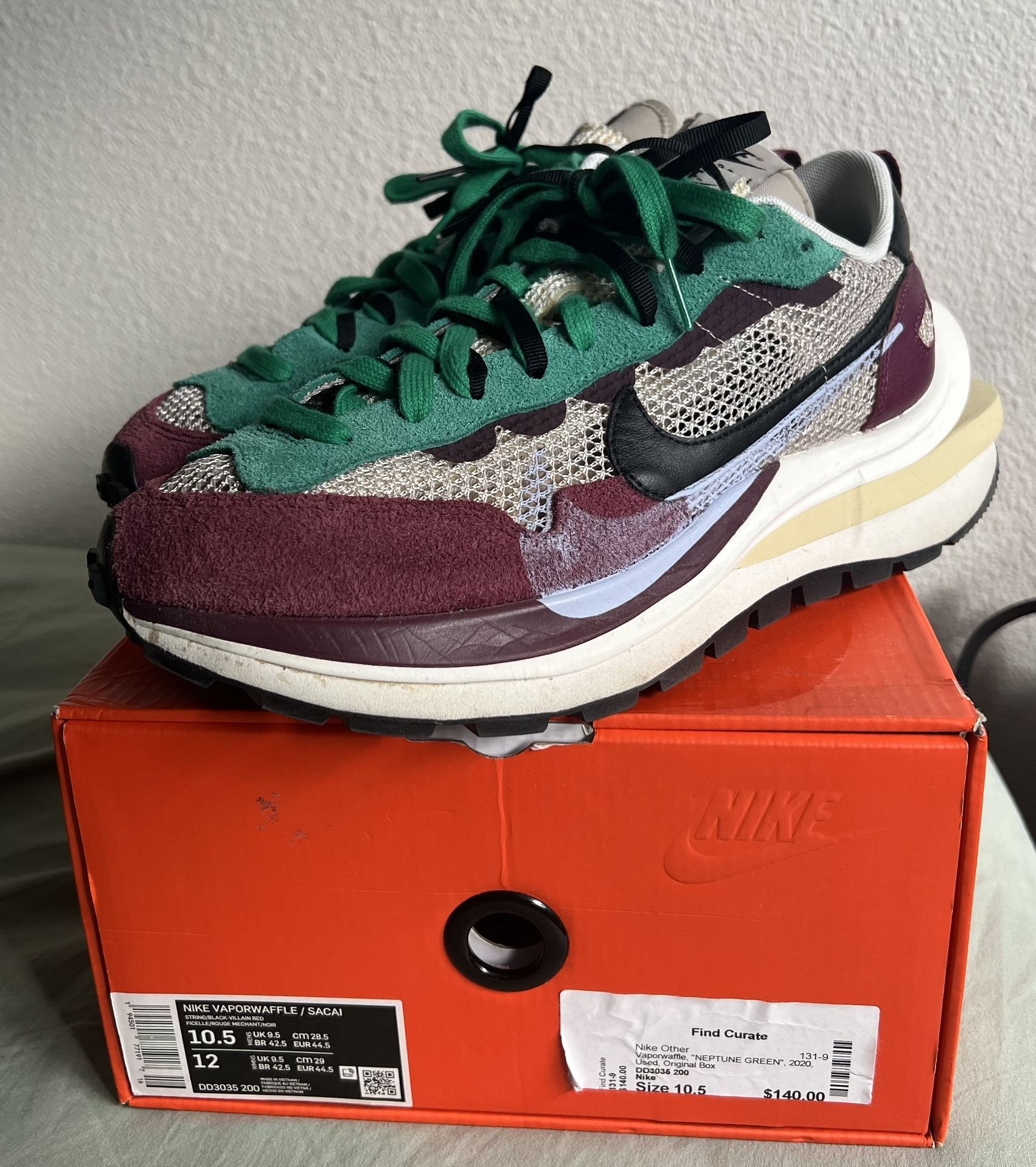 Nike Vaporwaffle Sacai size 10.5