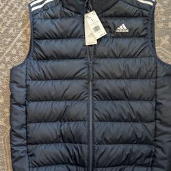 Adidas Down Vest - mens large