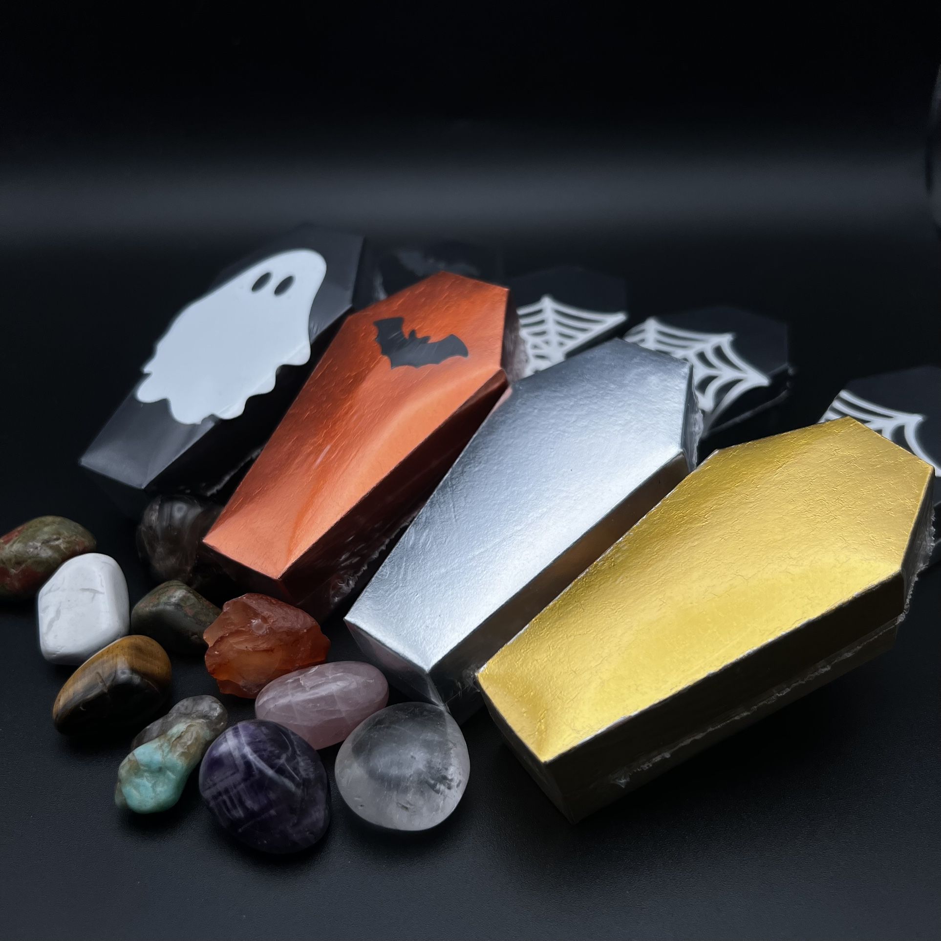 Mystery Crystal Coffin Box