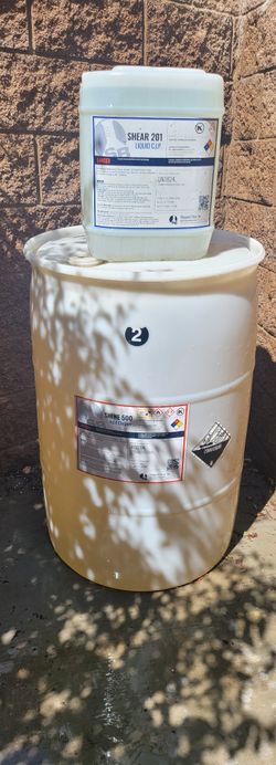 60 Gallons Of High-Quality Industrial Cleaning Chemicals (Acid & Alkaline)