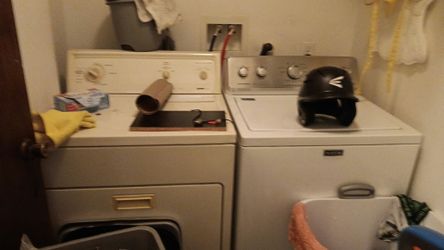 Washer and dryer