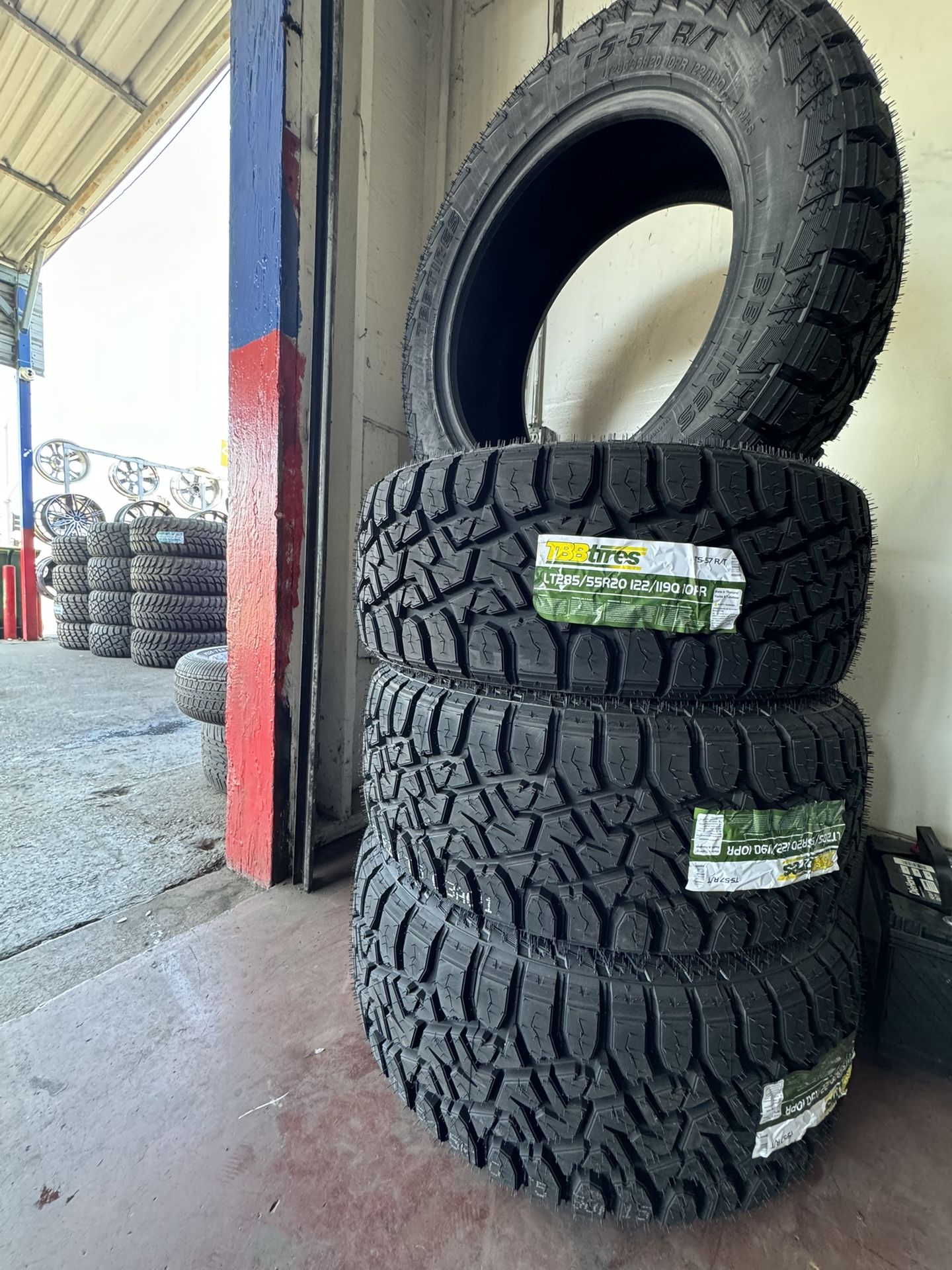 285/55/20 TBB Tires R/T