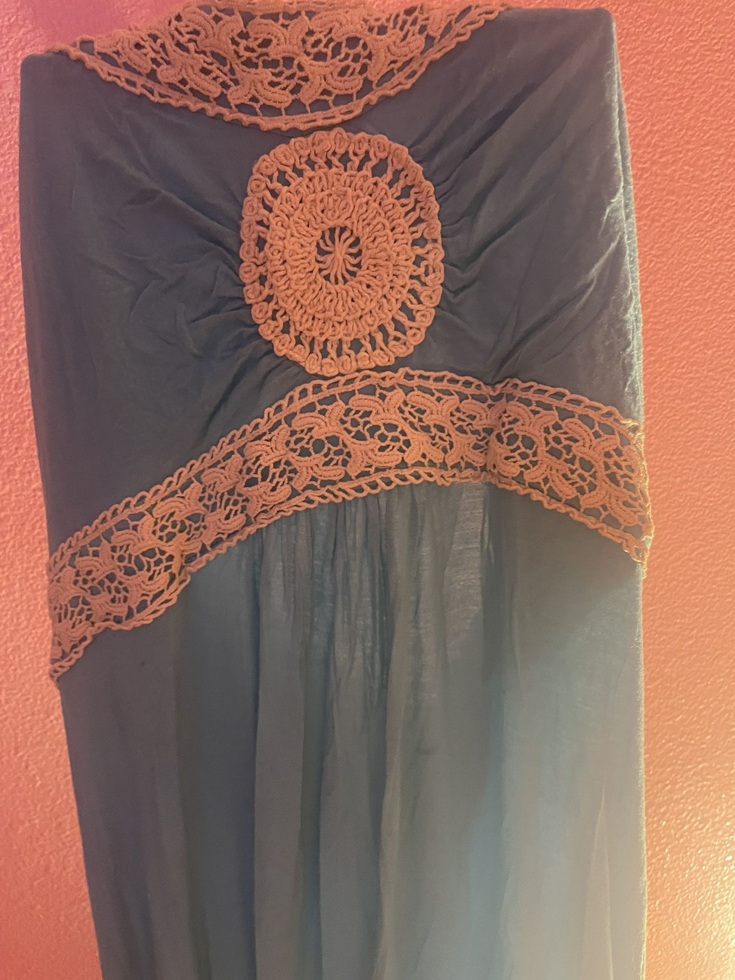  venus aqua sundress soft boho 