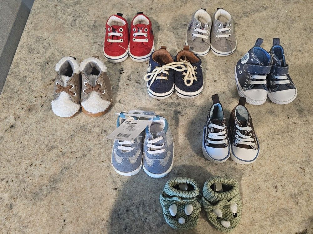 Baby Boy Crib Shoes