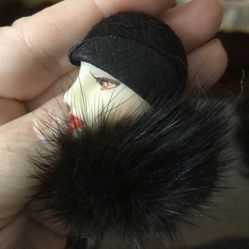 Vintage Lady Brooch