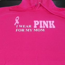 BREAST cancer HOODIE/Hats