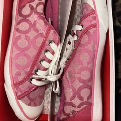 Coach Pink Shoes