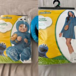 Sesame Street Cookie Monster Costume Set