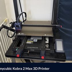 2 3d printers, adventure 5m pro + Anycubic Kobra 2 Max 3D Printer