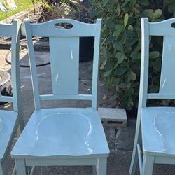 3 Bar Stools Counter Height 