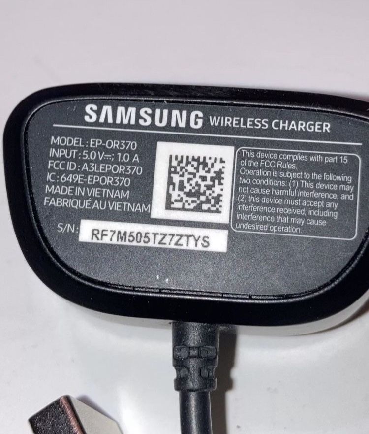 Original SAMSUNG EP-OR370 Charger Dock for Galaxy Fit 5.0V OEM Genuine $20