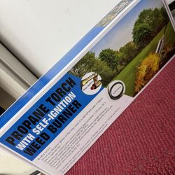 PROPANE TORCH WITH SELF-IGNITION WEED BURNER