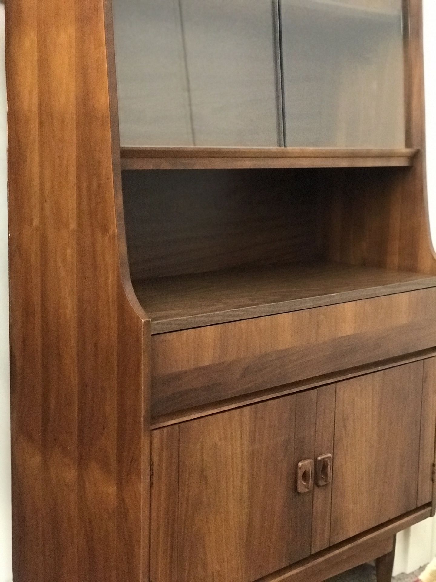 Vintage Mid Century Modern Cabinet Hutch Seattle