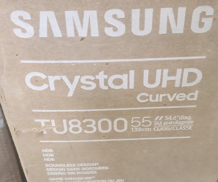 TV SAMSUNG CURVED 55"