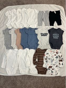 19 pc. Newborn Boy Carter’s Set