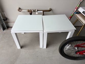 White end tables