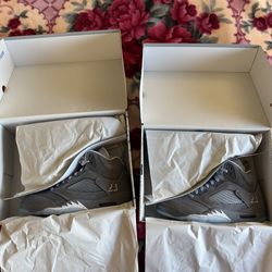 Air Jordan 5 Retro “Wolf Grey” 5s Size 13