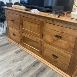 Solid Wooden Dresser
