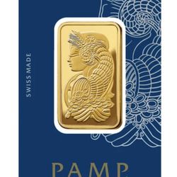 1 oz .9999 Fine Gold Bar – PAMP Sealed Assay