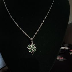 OFerta Cadena Y Trebol De Plata 925