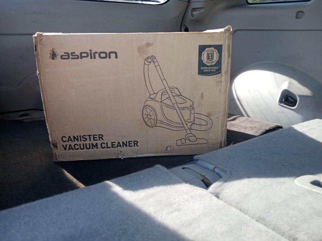 Aspirin Canister Vacuum Cleaner