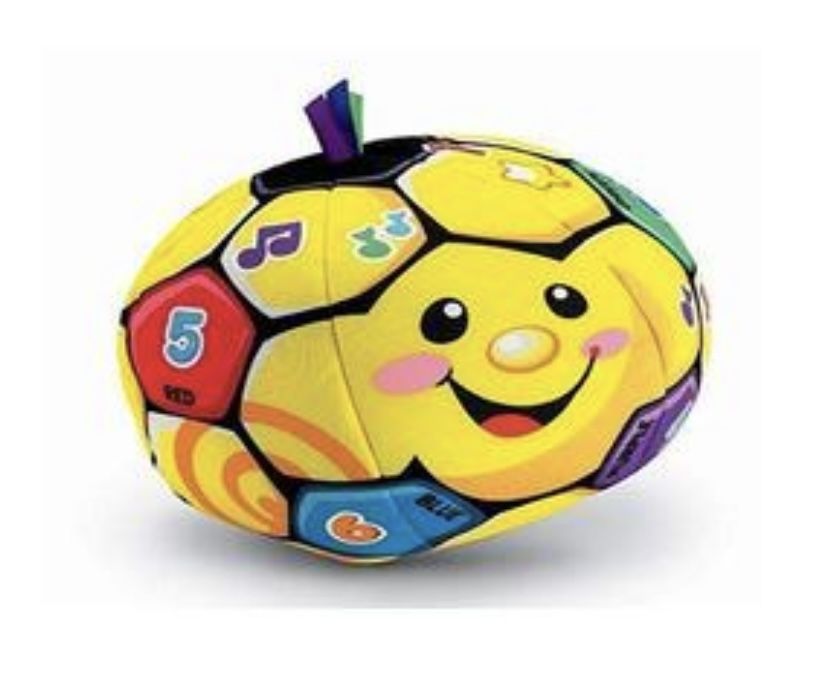 Fisher-Price Soft Plush Soccer Ball - Fisher-Price Laugh & Learn Singin' Soccer Ball