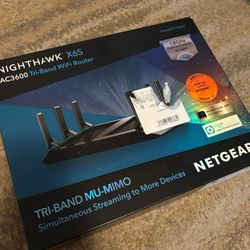 Netgear Nighthawk 5-Stream AX3600 Dual-Band WiFi 6 Router (up to 3.45Gbps)