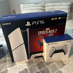 Brand New PS5 Spider-Man Bundle w/ Extra Controller
