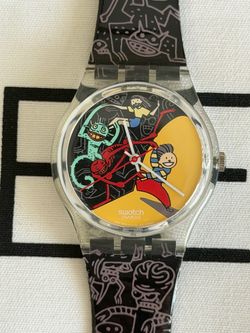 Vintage 1997 Swatch Gent "Jungle Tangle"
