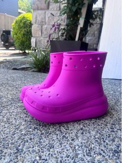 Platform Croc Rain boots