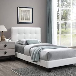 Cama Twin Size Nueva En Su Caja Incluye Colchon 