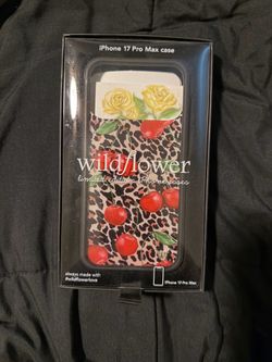 Wildflower iPhone 17 pro max case