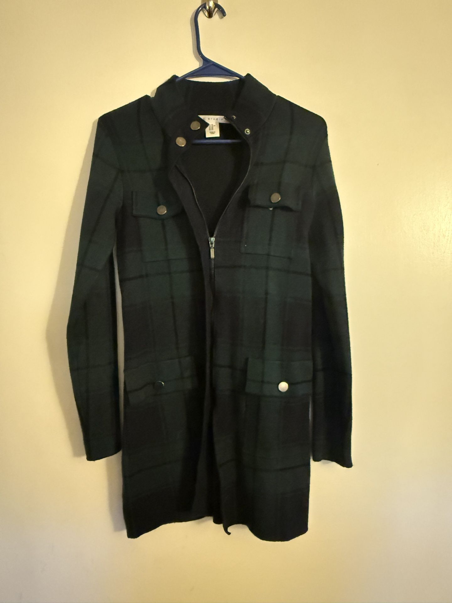 Green Plaid Jacket