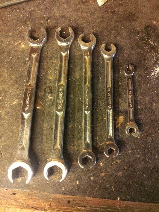 Snap On Line Wrench Set .Like New Condition