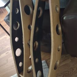 Oak Wine Barrel Stave Wine Bottle Racks
