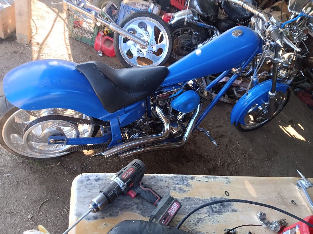 For Sale Or Trade Badass Chopper 110 In S&S Super Side Winder Harley Davidson Extra Parts Almost Ready To Go Project My Pain Cuz I Don't Want To Sell