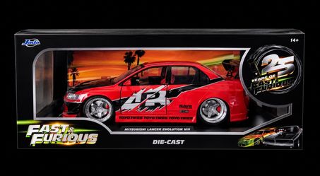 Jada Fast & Furious Mitsubishi Lancer Evolution VIII Die-Cast