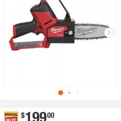 Milwaukee M12 Hatchet/chainsaw