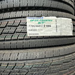 TOYO OPEN COUNTRY H/T LT235/80R17 TIRES FOR SALE!!!!