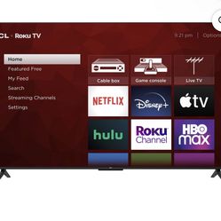 TLC 65 Inch Classic 4 K Series Smart Roku Tv 