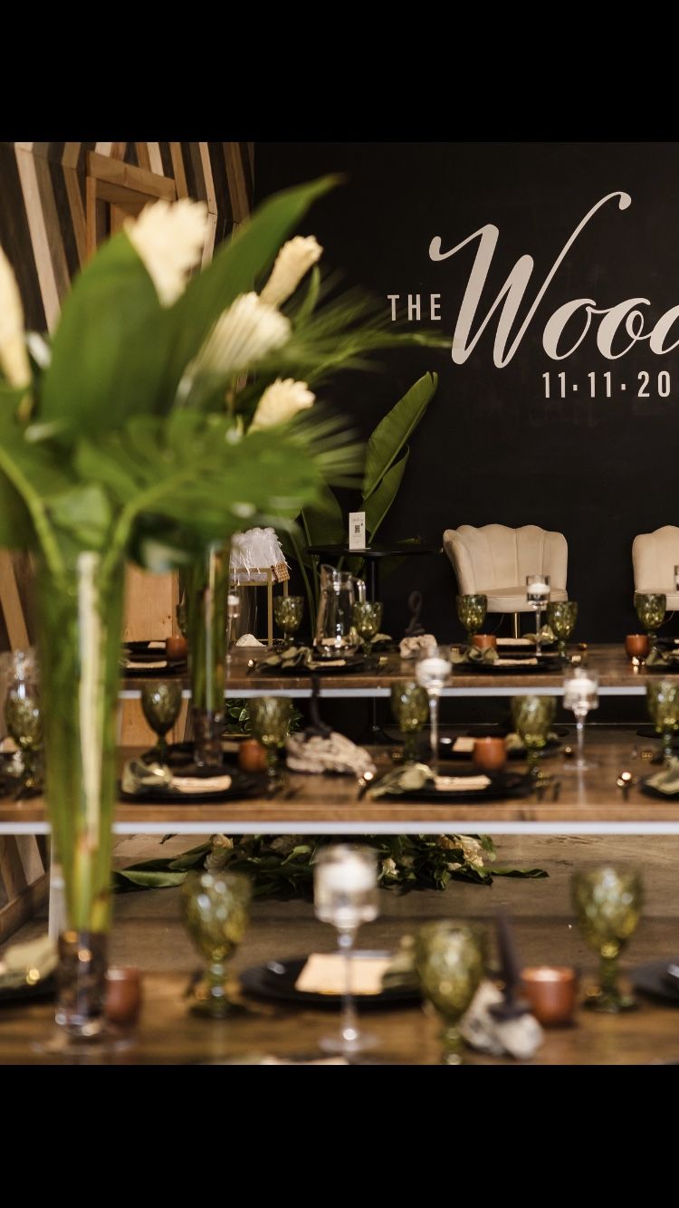 Wedding Table Set Up