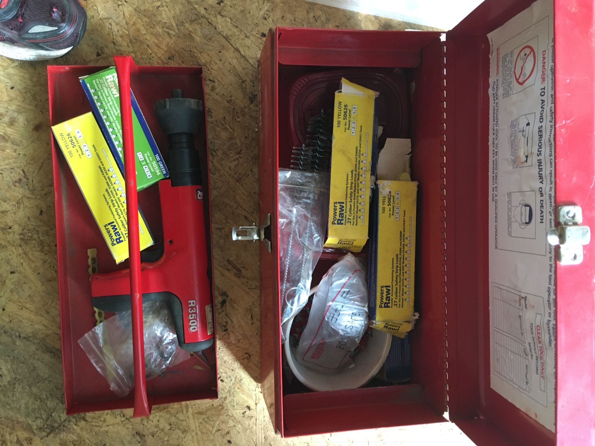Powers fasteners “hilti “