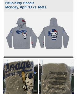 Hello Kitty dodgers hoodie medium