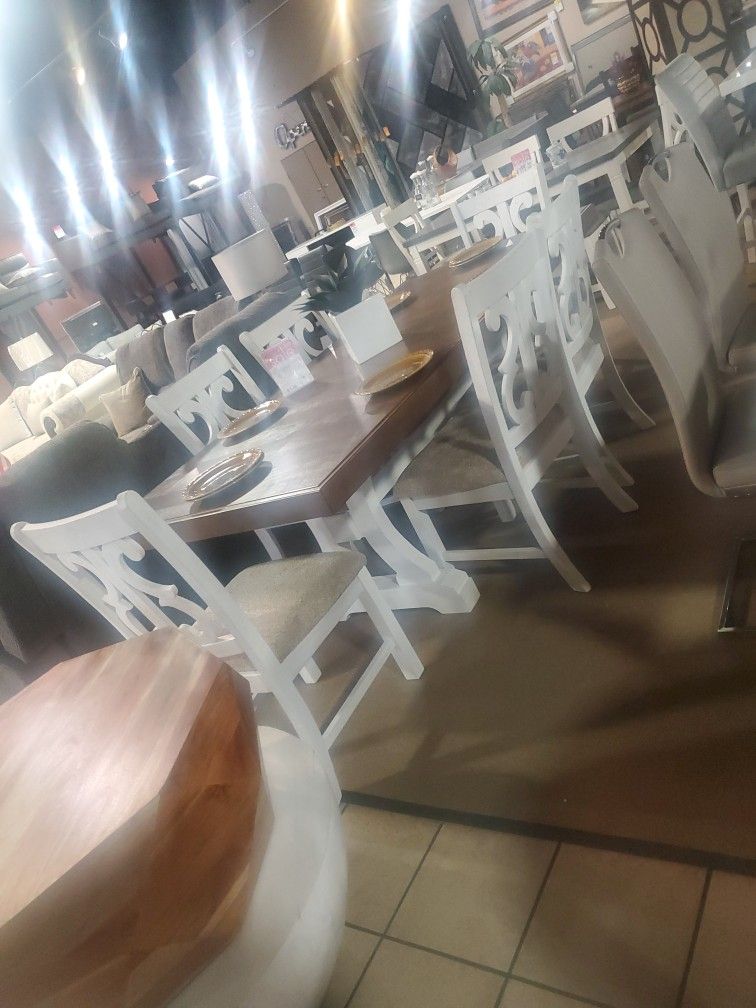 7pc Standard Height Dining Set