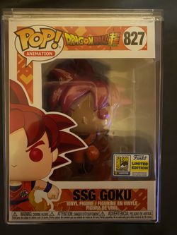 Super saiyan god goku funko pop