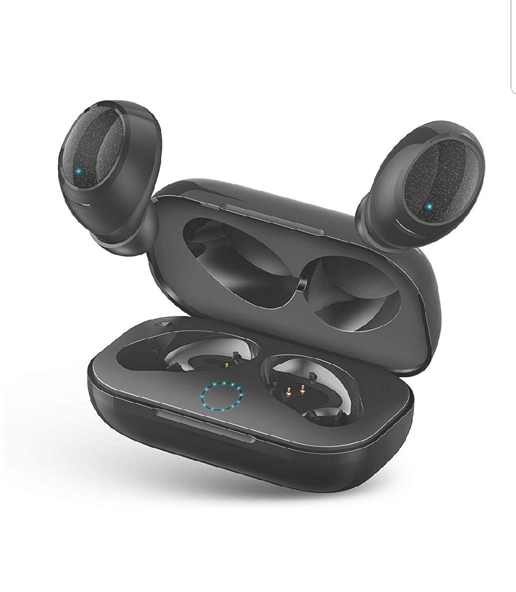 Wireless Earbuds,True Wireless Headphones Bluetooth 5.0 Headset Wireless Earphones Charging Dock Case  Sealed. New. Unopened