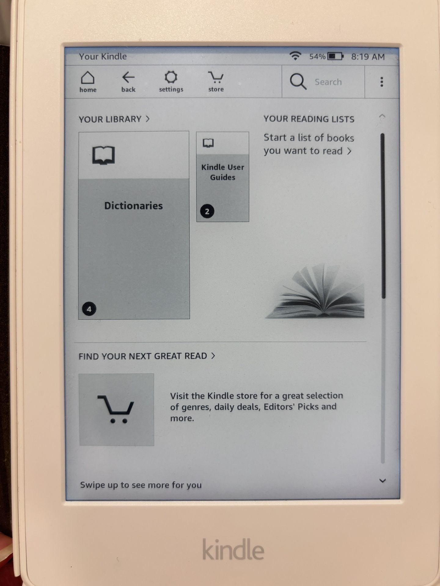 Amazon Kindle Paperwhite