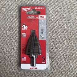 Milwaukee jam free step drill bit