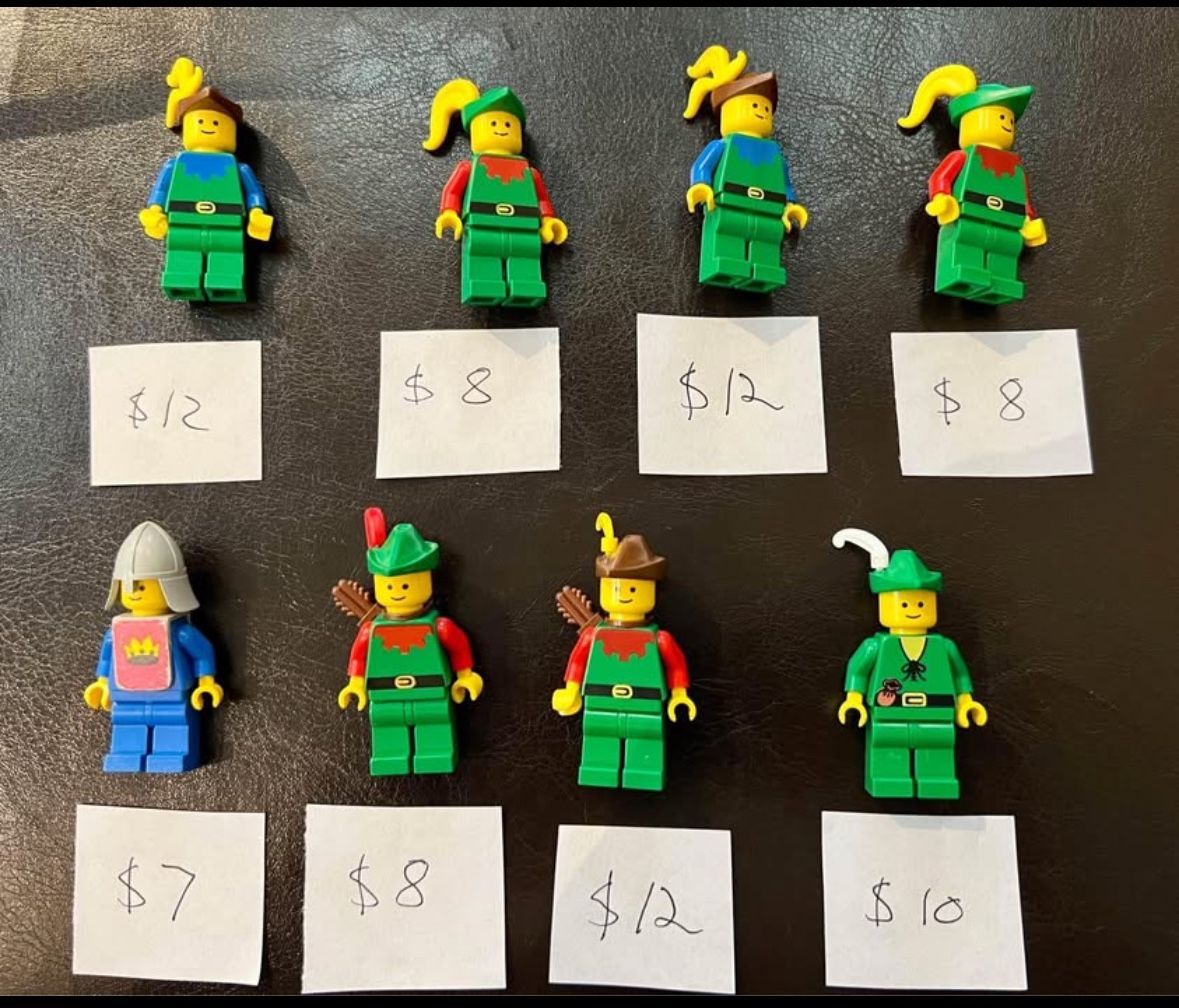 Lego Forestman Minifigures